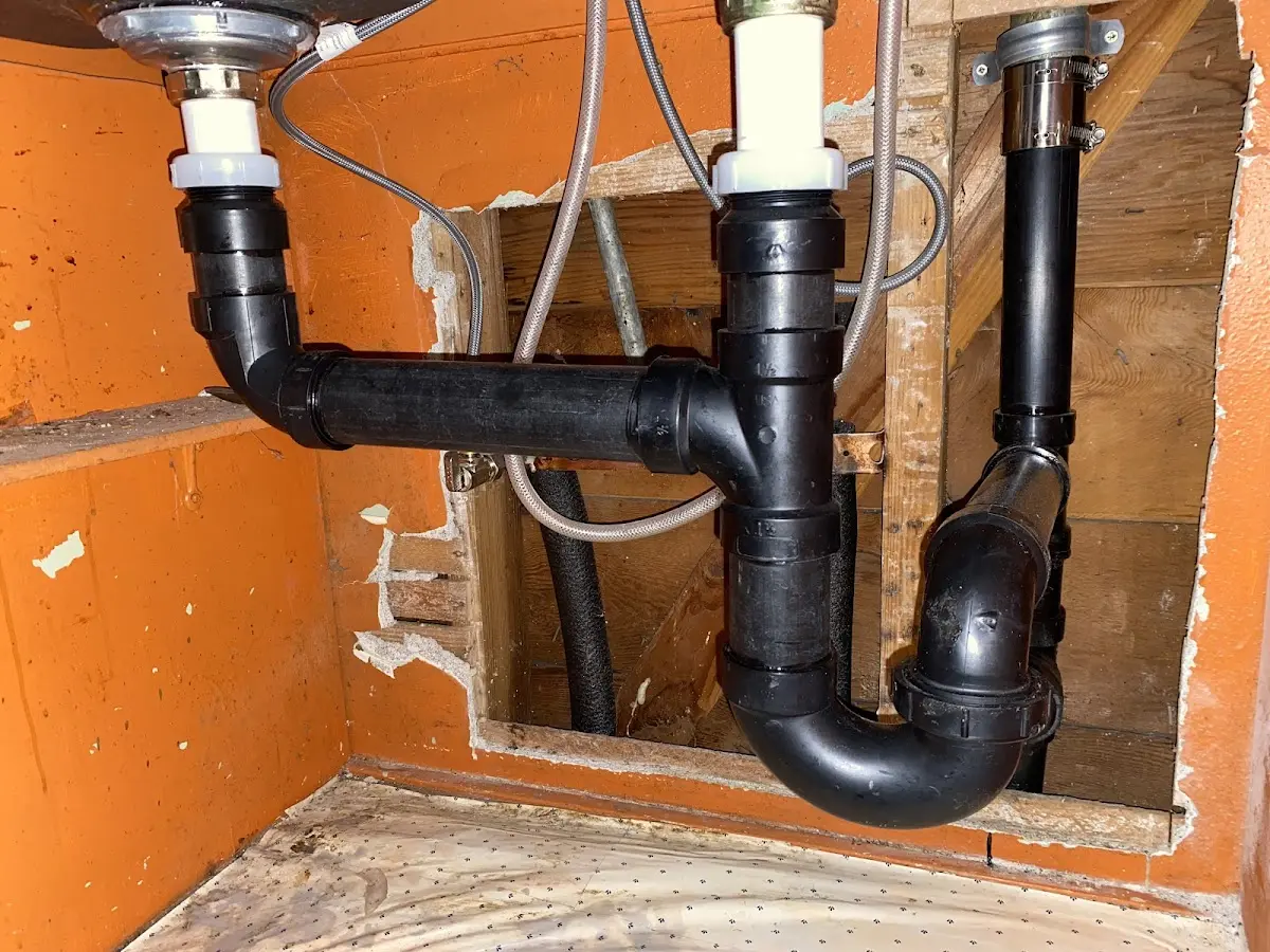 Professional Repiping Services equipment and tools on the job in Maple Grove