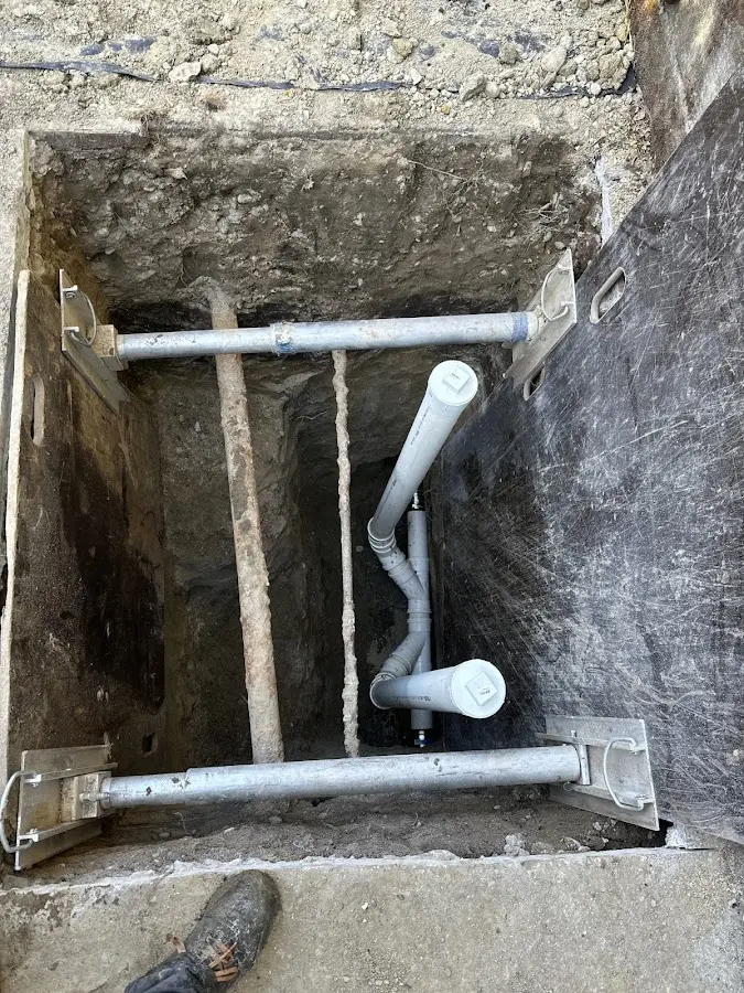 Experienced plumber completing Gas Line Repair work in Maple Grove